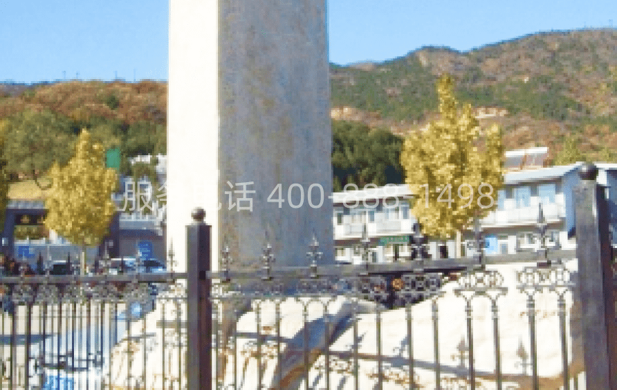 西山骨灰林环境图